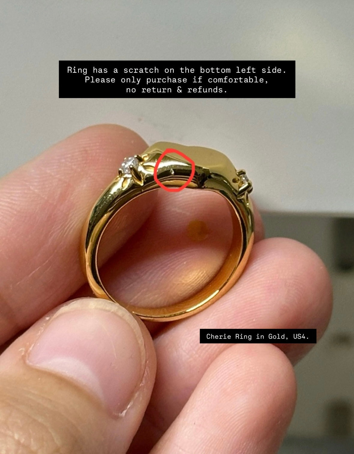 Cherie Signet Ring