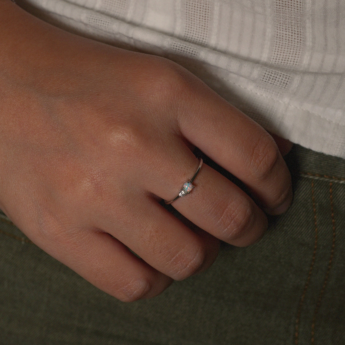 Stela Opal Ring