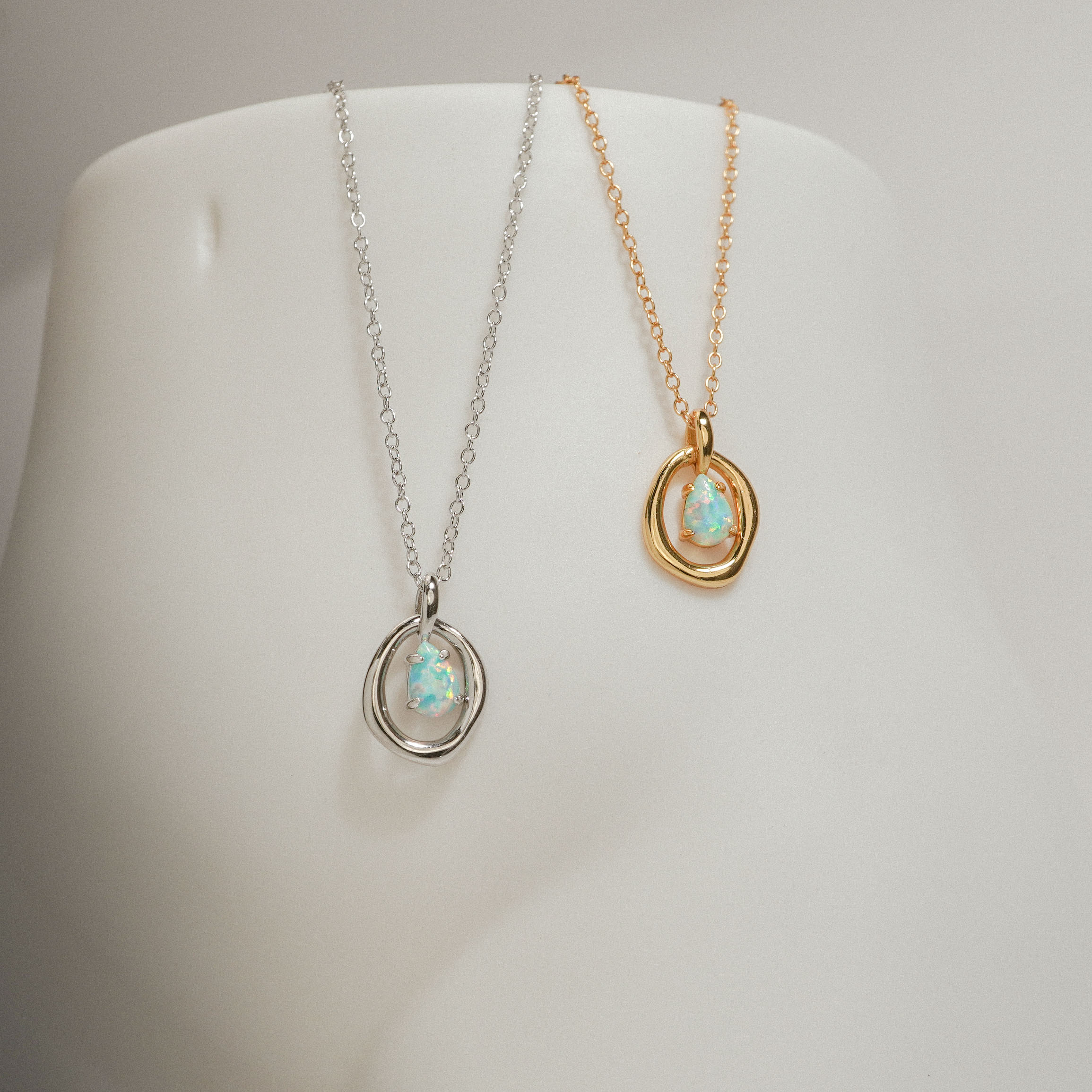 Aurora Opal Necklace