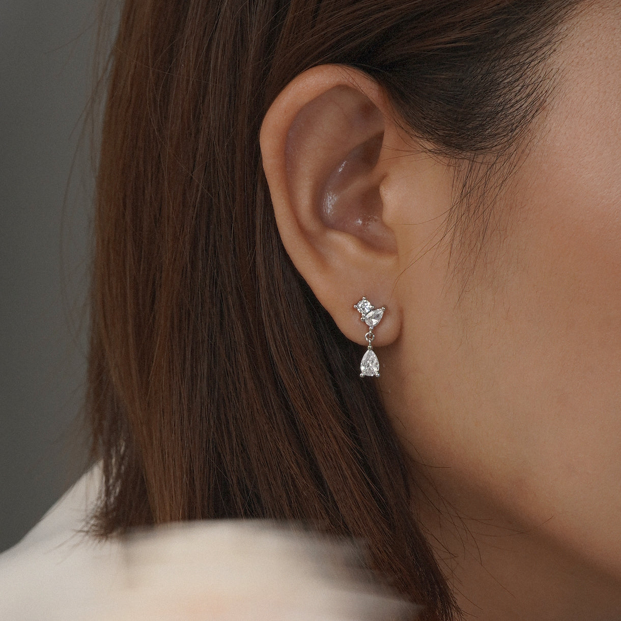 Dew Pear Studs