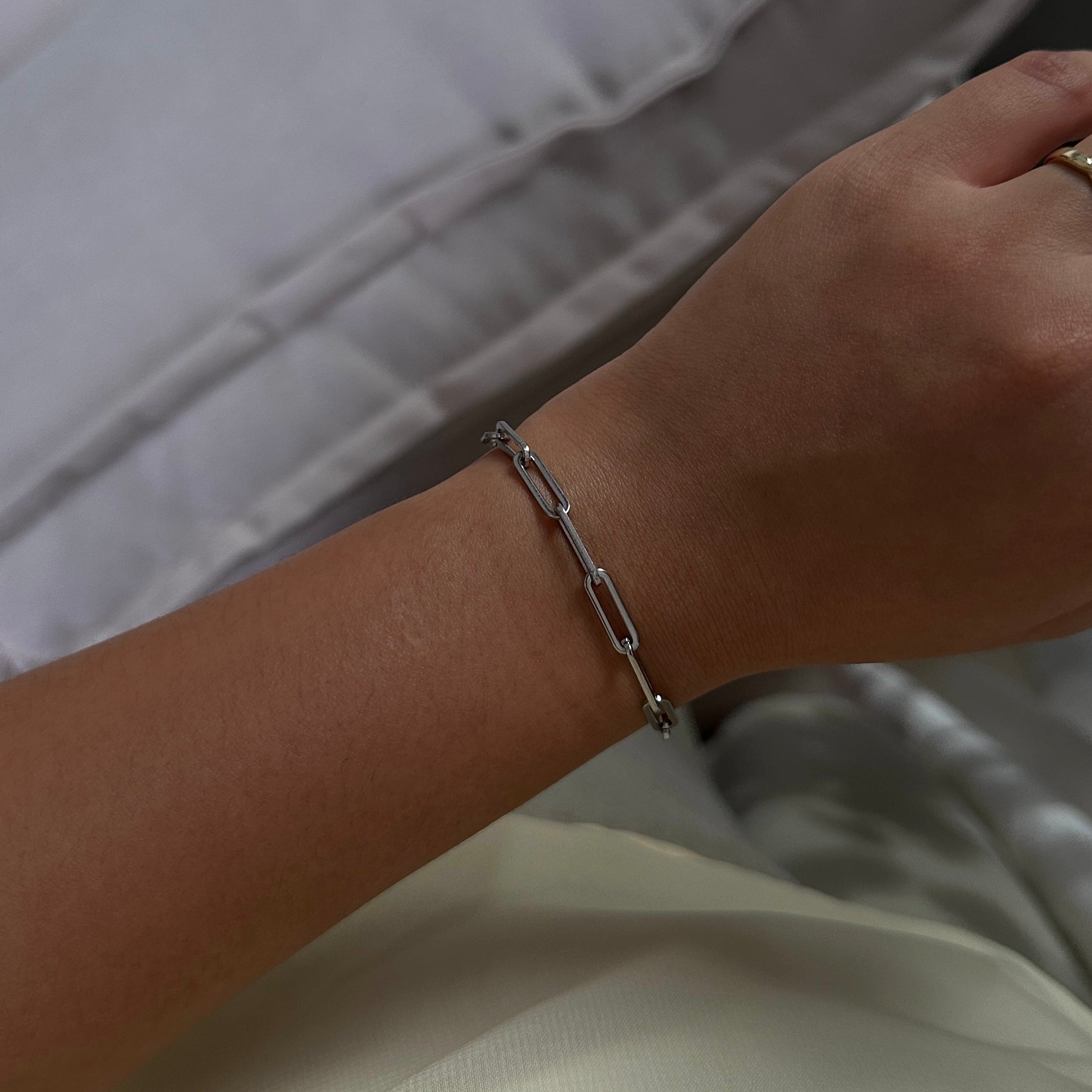 Metro Paperclip Bracelet