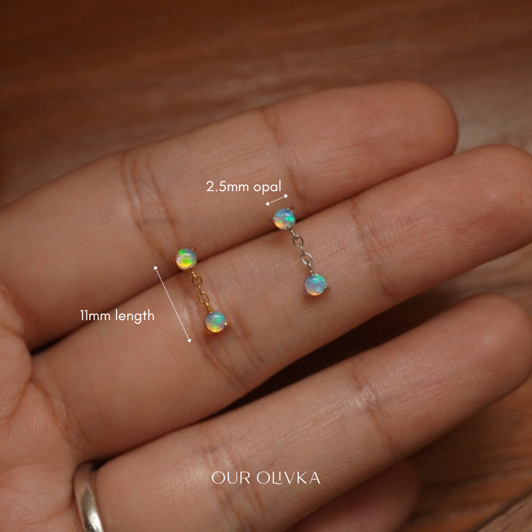 Rei Opal Studs