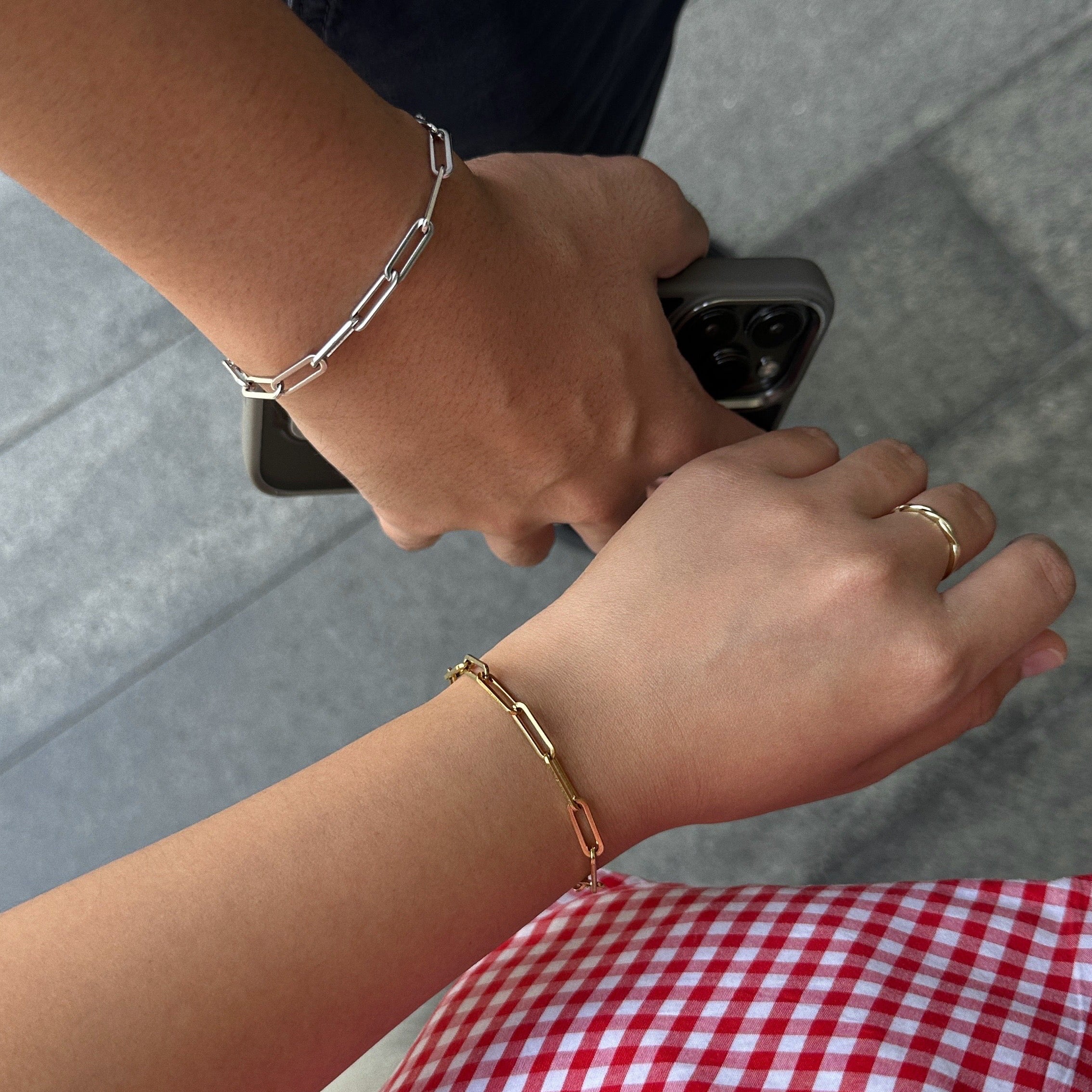 Metro Paperclip Bracelet