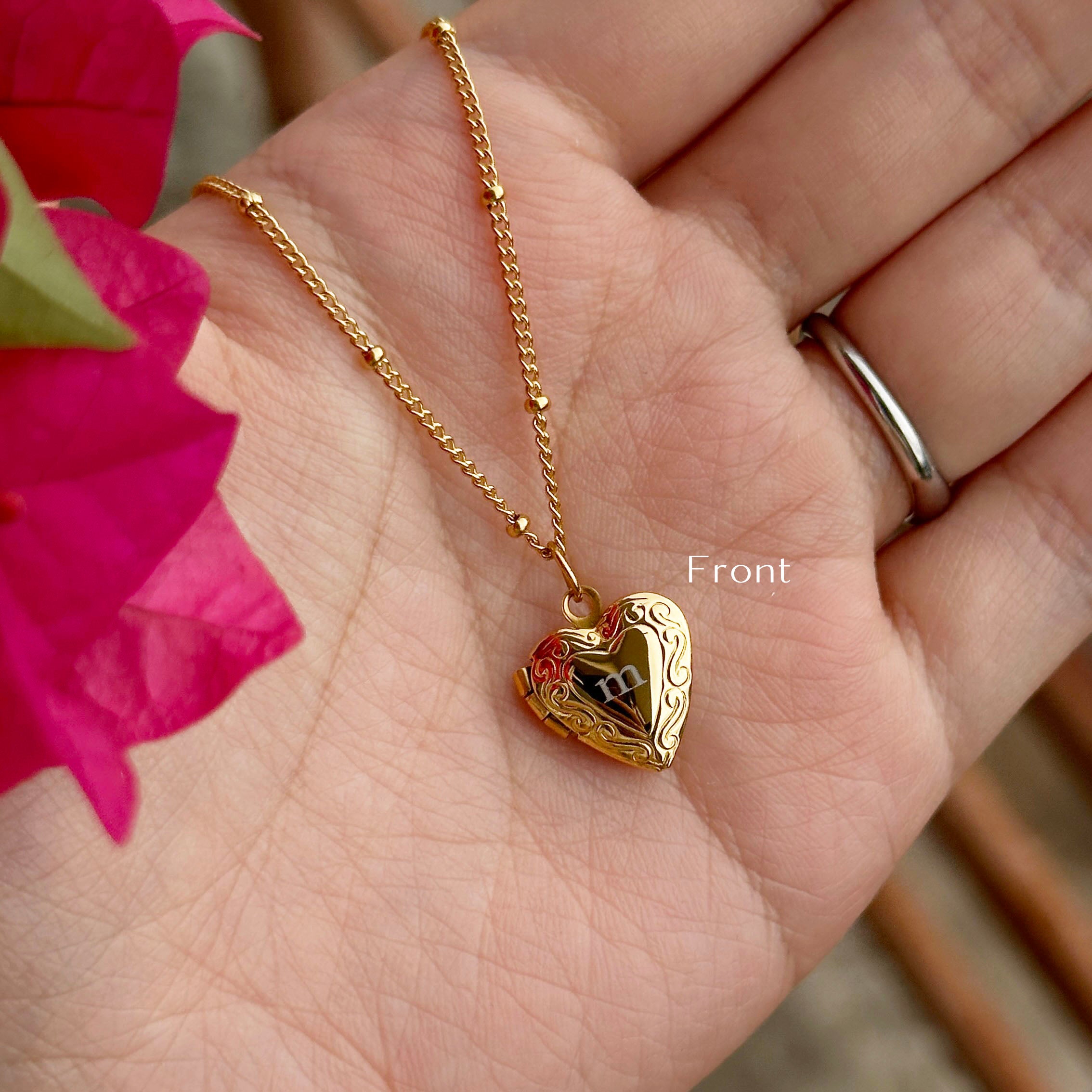 Amour Locket Necklace