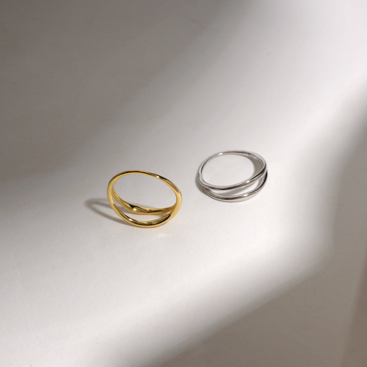 Double Contour Ring