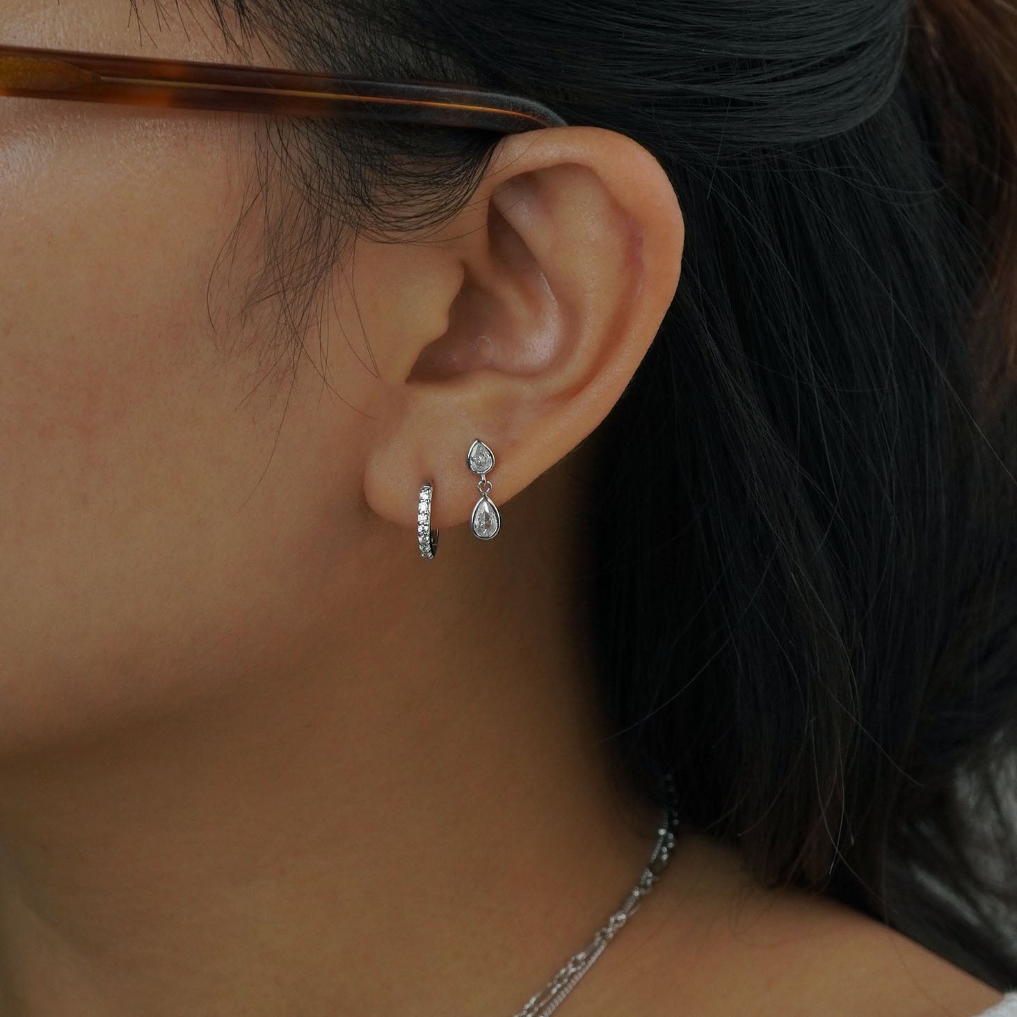 Juno Pear Stud