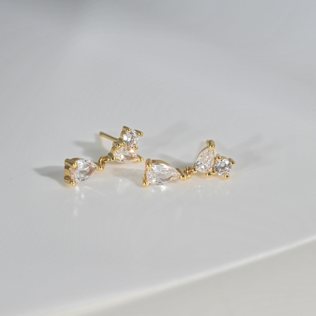Dew Pear Studs