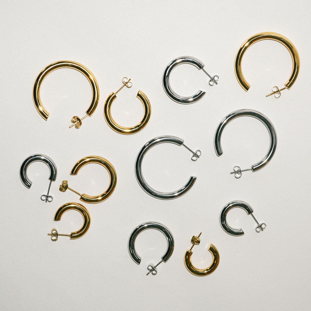 Chunky Tube Hoops