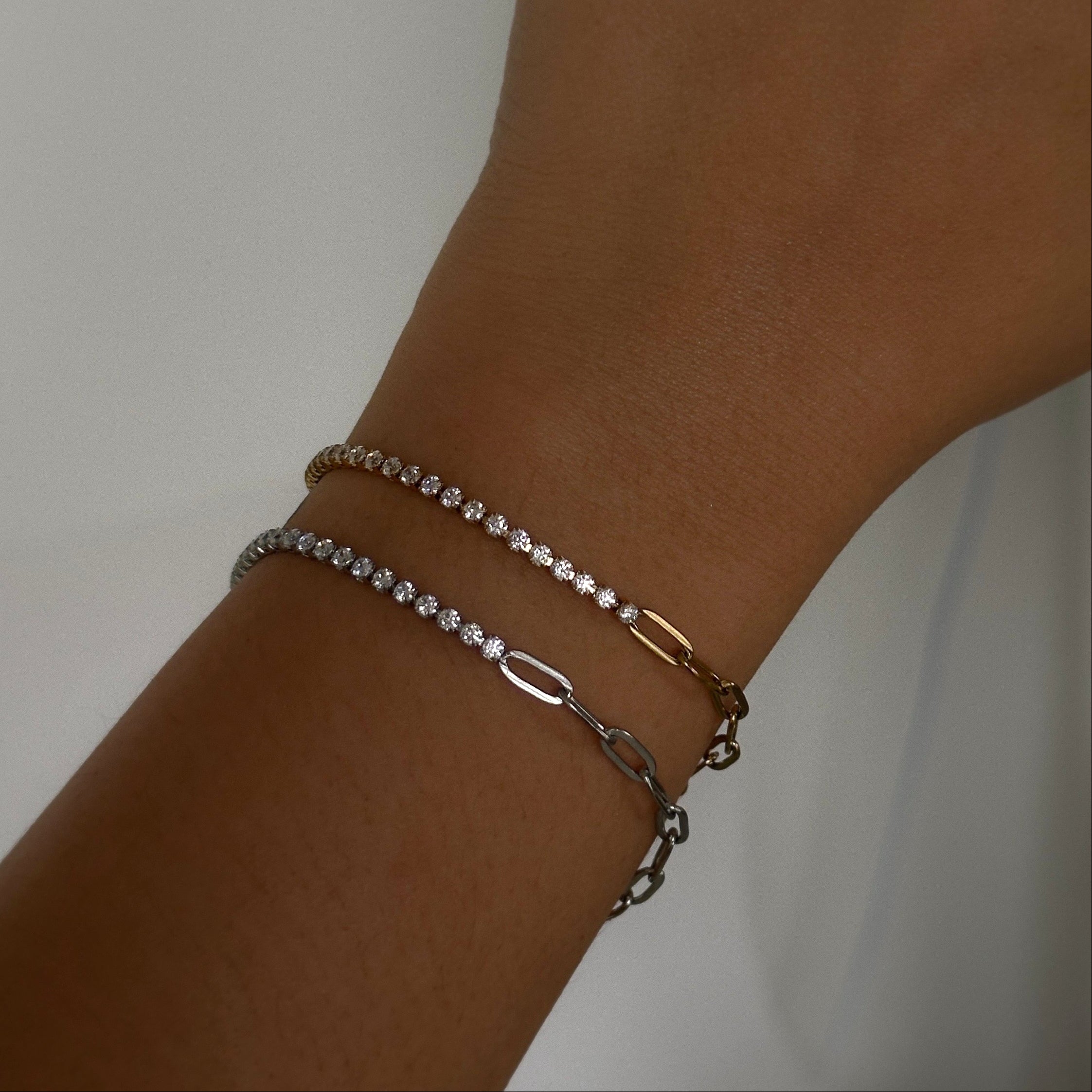 Link Tennis Bracelet