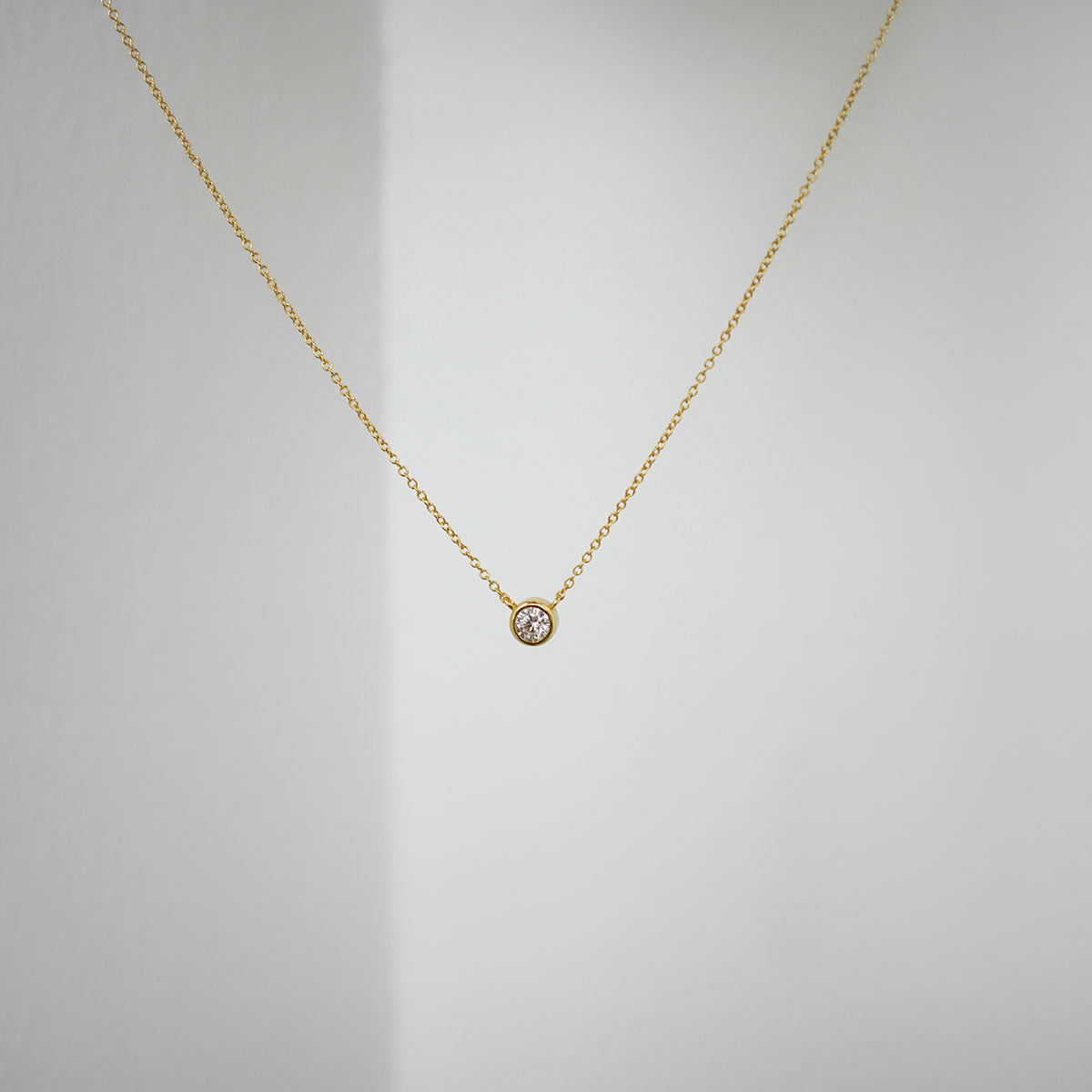 Single Bezel Necklace