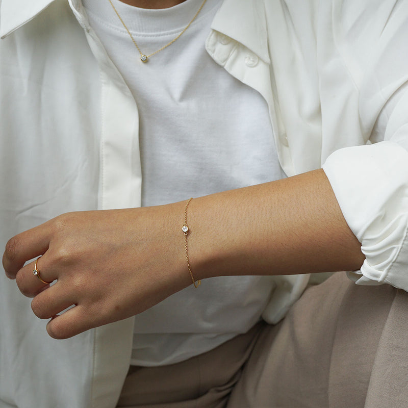 Single Bezel Bracelet