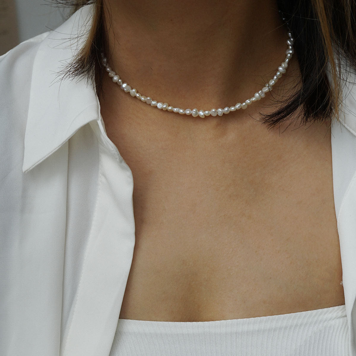 Amara Pearl Choker