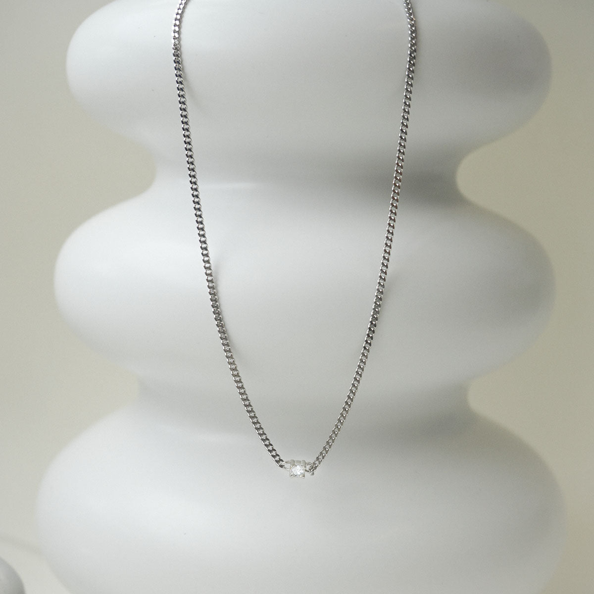 Rhodes Curb Necklace