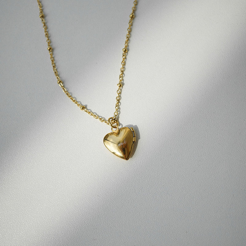 Amour Locket Necklace