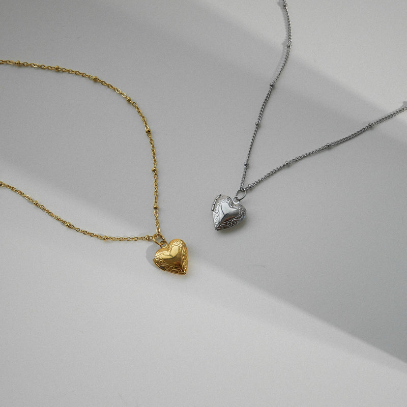 Amour Locket Necklace