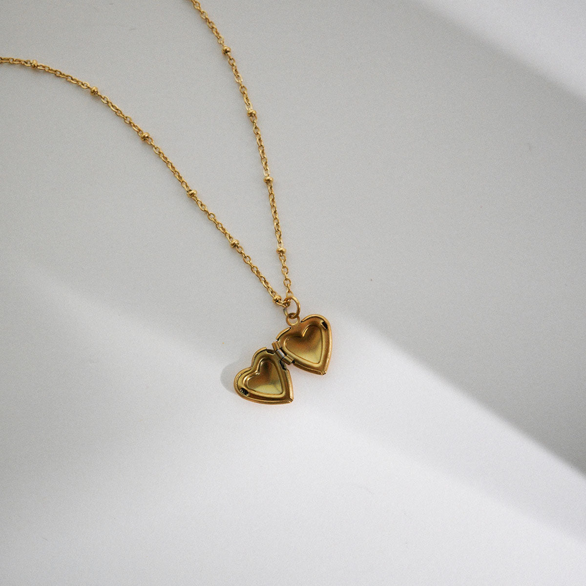 Amour Locket Necklace