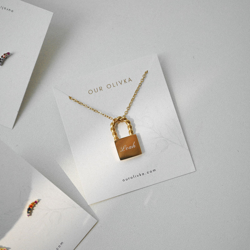Romee Lock Necklace