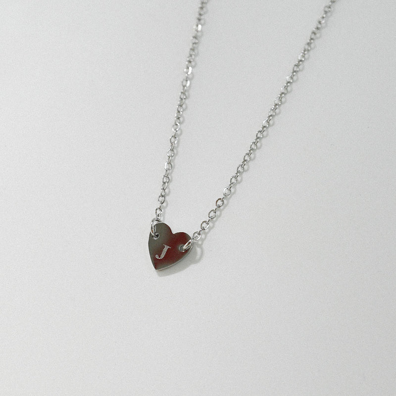 Sweet Heart Necklace (Engravable)
