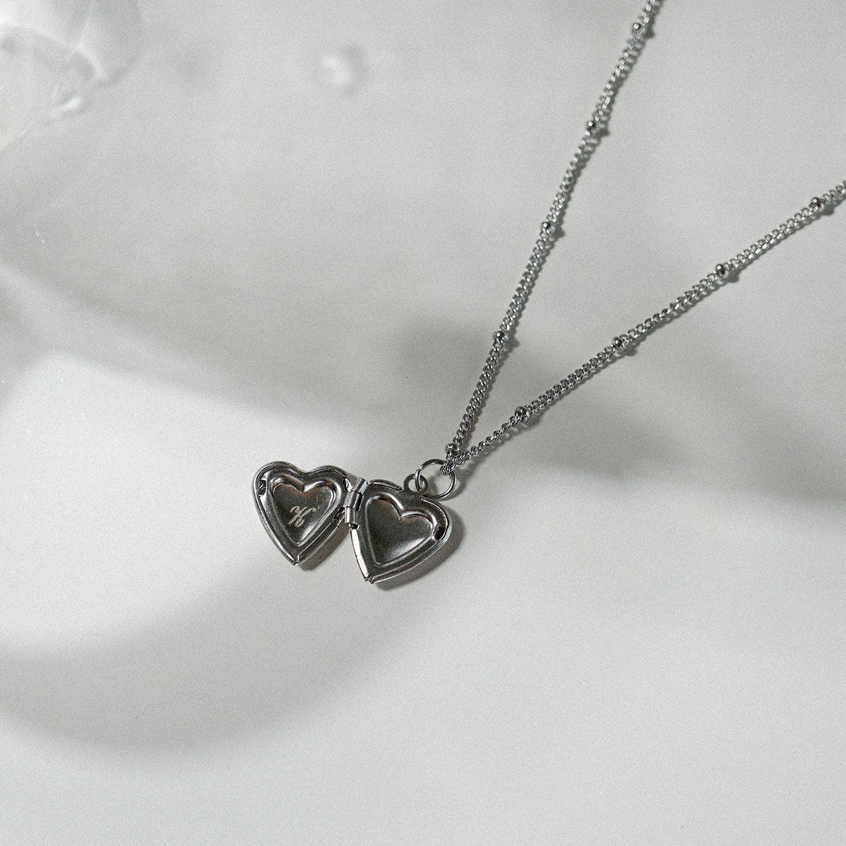 Amour Locket Necklace